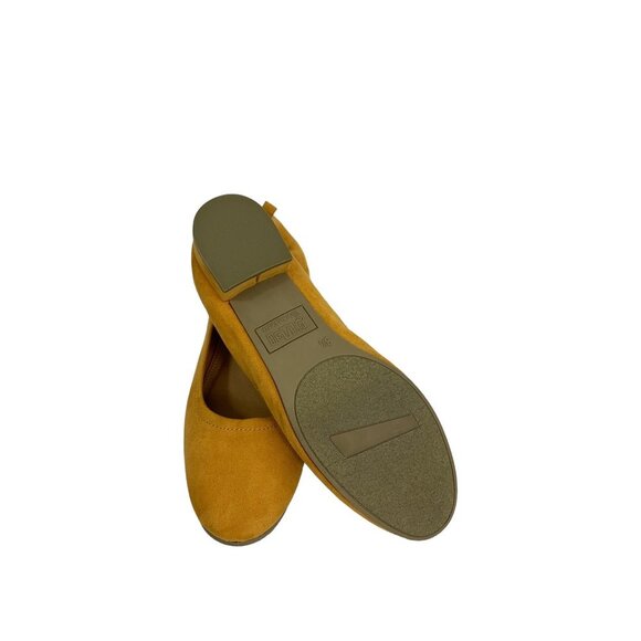 Brash Women's Mustard Yellow Low Heels - Picture 6 of 7